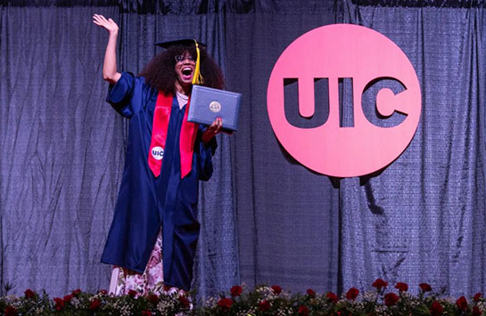UIC graduate, Jeyra Rivera Arocho