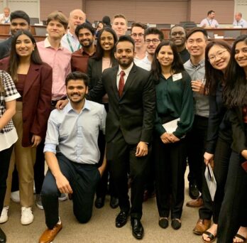 John Wightkin and 18 students at the CQA fall conference in Chicago
                  