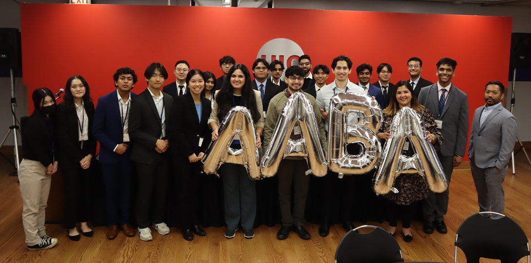 Asian American Business Association group photo at the Innovasain Conference.